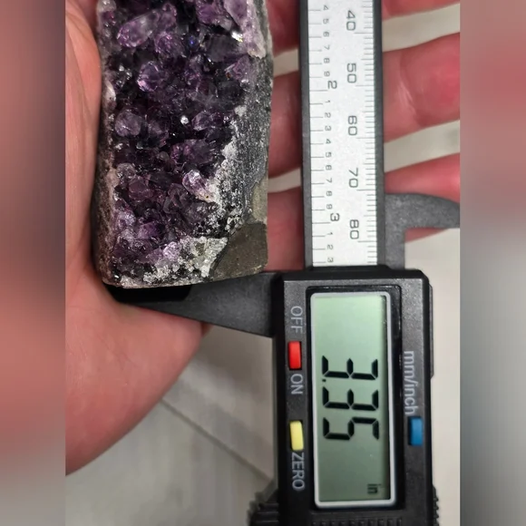 Amethyst Cathedral Cluster | Natural Purple Quartz Crystal Geode 💜✨ - Picture 7 of 7